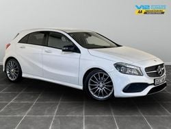 White Used 2017 Mercedes A200 AMG line Hatchback | £9,495 (Fair price)