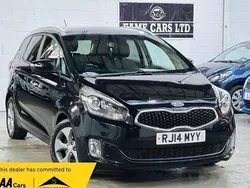Black Used 2014 Kia Carens 2 MPV | £4,500 (Fair price)