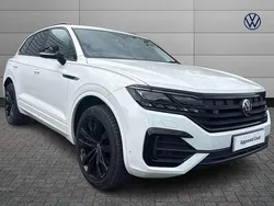 White Used 2023 VW Touareg Black Edition SUV | £44,154 (Fair price)