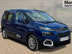 Blue Used 2020 Citroën Berlingo Feel MPV | £16,546 (Fair price)
