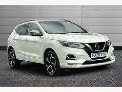 White Used 2020 Nissan Qashqai Tekna+ SUV | £16,295 (Fair price)