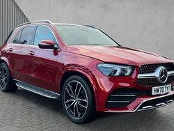Red Used 2020 Mercedes GLE400 AMG line SUV | £49,990 (Fair price)