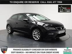 Black Used 2018 Seat Leon FR Coupe | £9,390 (A bit pricey)
