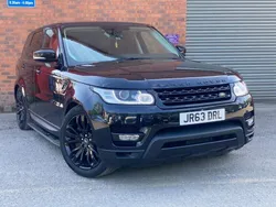 Black Used 2013 Land Rover Range Rover Sport HSE Dynamic SUV | £11,500 (Fair price)