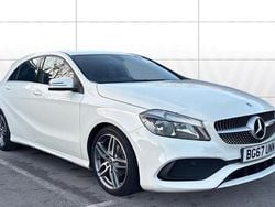 White Used 2017 Mercedes A160 AMG line Hatchback | £11,434 (Fair price)