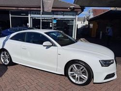 White Used 2014 Audi A5 S-Line Coupe | £10,490 (Fair price)