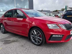 Velvet red metallic Used 2018 Skoda Octavia vRS Hatchback | £11,995 (Super price)