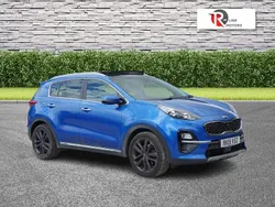 Blue Used 2019 Kia Sportage 4 SUV | £12,195 (Good price)