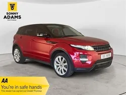 Red Used 2013 Land Rover Range Rover evoque Dynamic SUV | £12,490 (Good price)