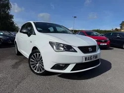 White Used 2016 Seat Ibiza CONNECT Hatchback | £6,780 (Fair price)