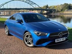 Blue Used 2024 Mercedes CLA200 Executive Coupe | £27,499 (Fair price)