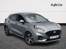 Solar silver Used 2024 Ford Puma ST-Line SUV | £18,999 (Fair price)