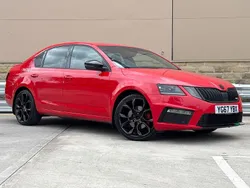 Red Used 2017 Skoda Octavia vRS Hatchback | £9,995 (Fair price)