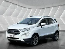 White Used 2019 Ford Ecosport Titanium SUV | £10,400 (Fair price)