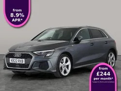 Grey Used 2022 Audi A3 Sportback e-tron S-Line Sedan | £17,527 (Fair price)