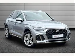 Floret silver Used 2022 Audi Q5 S-Line SUV | £32,995 (Fair price)