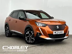 Orange Used 2021 Peugeot e-2008 GT SUV | £13,212 (Good price)