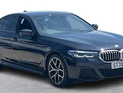 Black Used 2020 BMW 520 M Sport Sedan | £24,699 (Fair price)