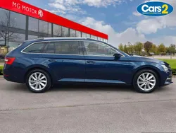 Blue Used 2020 Skoda Superb SE Technology Estate | £14,499 (Fair price)