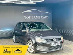 Black Used 2013 VW Polo R-line Hatchback | £4,399 (Fair price)