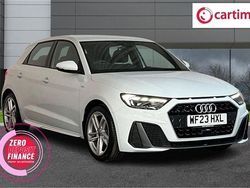 White Used 2023 Audi A1 Sportback S-Line Hatchback | £21,588 (Expensive)