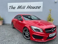 Red Used 2014 Mercedes CLA200 AMG Coupe | £6,199