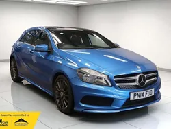 Blue Used 2014 Mercedes A200 AMG Hatchback | £7,950 (Expensive)