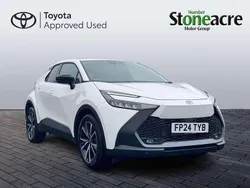 White Used 2024 Toyota C-HR Design SUV | £26,500 (Fair price)