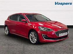 Red Used 2020 Ford Focus Vignale Hatchback | £13,700 (Fair price)