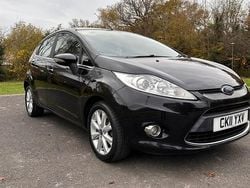 Black Used 2011 Ford Fiesta Zetec Hatchback | £2,200 (Good price)