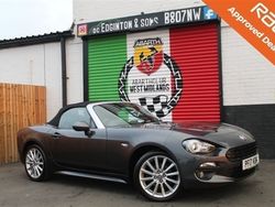 Grey Used 2017 Fiat 124 Lusso Cabriolet | £13,250 (Fair price)