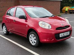 Red Used 2013 Nissan Micra Visia Hatchback | £2,228 (Good price)