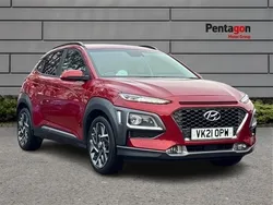 Red Used 2021 Hyundai Kona Premium SE SUV | £15,295 (Fair price)
