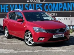 Red Used 2011 Kia Ceed 3 Estate | £4,544