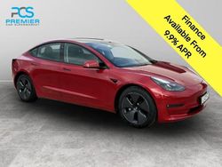 Red Used 2021 Tesla Model 3 Sedan | £17,395 (Fair price)