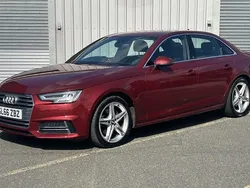Red Used 2016 Audi A4 S-Line Sedan | £10,700 (Fair price)