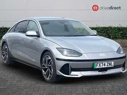 Silver Used 2024 Hyundai Ioniq 6 Premium Sedan | £27,840 (Fair price)