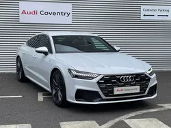 Black Used 2024 Audi A7 S-Line Hatchback | £41,825 (Expensive)