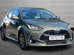 Titan bronze Used 2022 Toyota Yaris Hybrid Design Hatchback | £17,695 (Fair price)