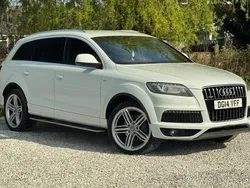 White Used 2014 Audi Q7 S-line plus SUV | £11,995 (Good price)