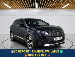 Black Used 2021 Peugeot 3008 Premium SUV | £13,449