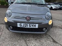 Grey Used 2021 Fiat 500C Lounge Cabriolet | £11,500 (Fair price)