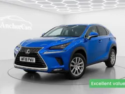 Blue Used 2018 Lexus NX300h Luxury Line SUV | £16,226 (Fair price)