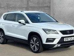 White Used 2017 Seat Ateca SE Technology SUV | £9,990 (Fair price)
