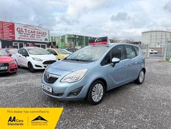Blue Used 2013 Vauxhall Meriva MPV | £3,410 (Fair price)