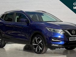 Blue Used 2018 Nissan Qashqai Tekna SUV | £11,764 (Fair price)
