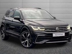 Black Used 2021 VW Tiguan R-line SUV | £23,495 (Good price)