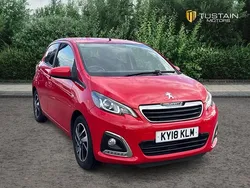 Red Used 2018 Peugeot 108 Allure Hatchback | £9,999 (Fair price)