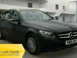 Black Used 2015 Mercedes C220 SE Estate | £8,995 (Super price)