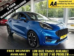 Blue Used 2021 Ford Puma Gen-E ST-Line X SUV | £13,495 (Good price)